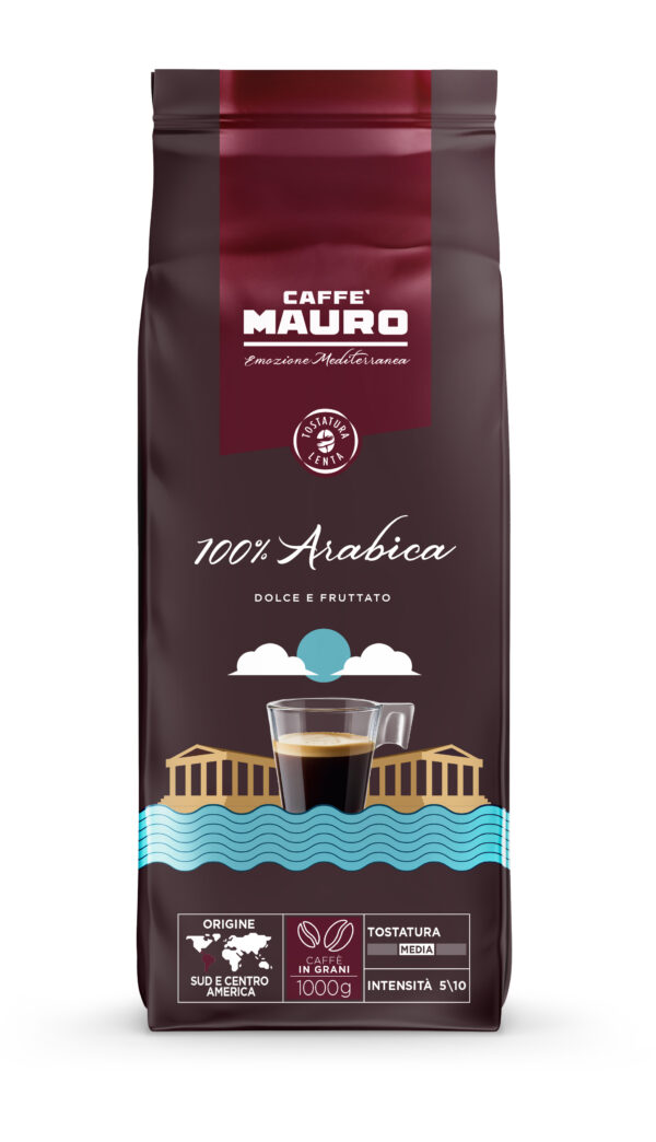 Caffe MAURO 100% ARABICA - 1 kg кафе на зърна